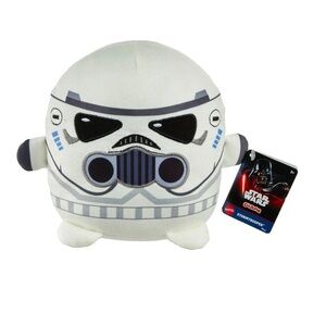 NWT - Star Wars x Cuutopia Mattel 5” Black/White Stormtrooper Soft Plush Toy